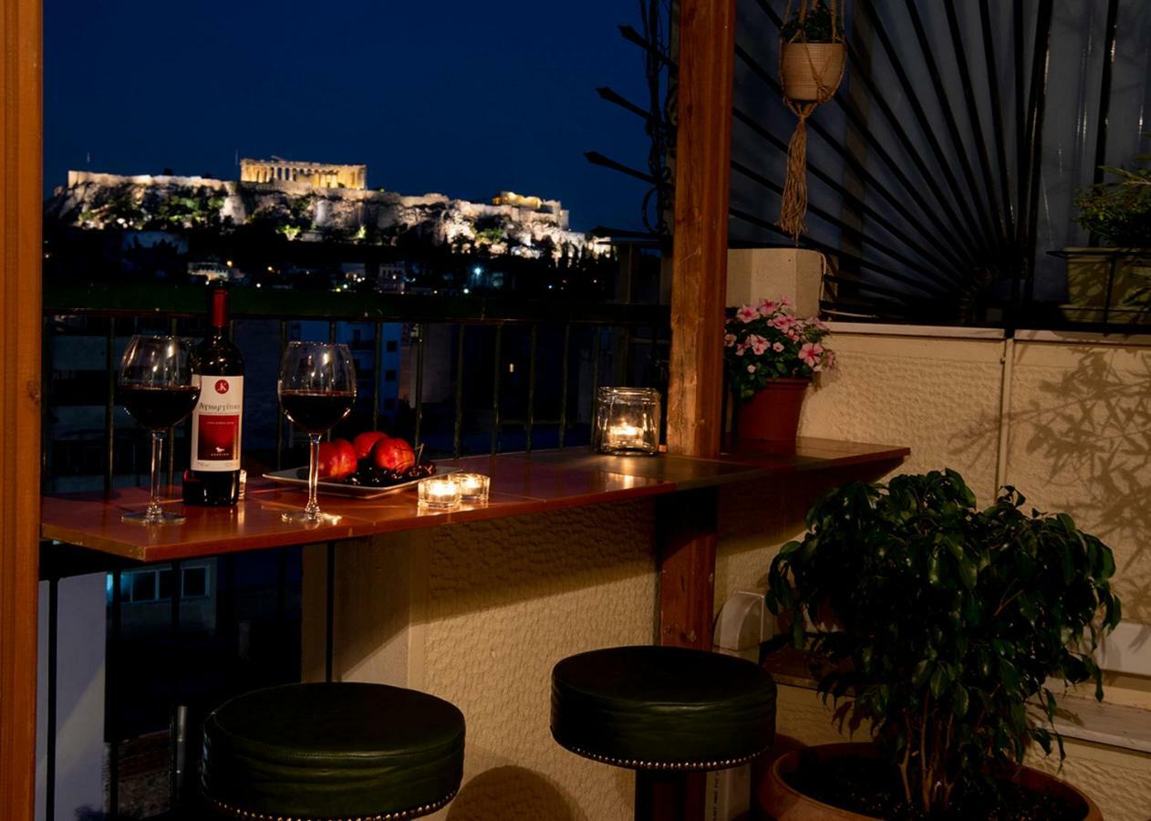 アテネMosaics Astonishing Acropolis View Aprtmアパートメント エクステリア 写真