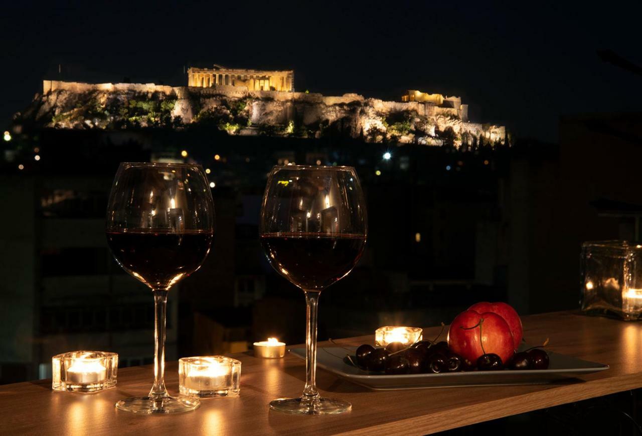 アテネMosaics Astonishing Acropolis View Aprtmアパートメント エクステリア 写真