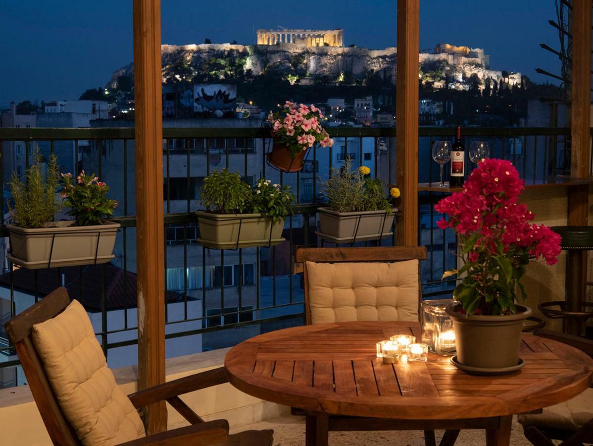 アテネMosaics Astonishing Acropolis View Aprtmアパートメント エクステリア 写真